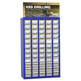 Bordo -  Black Jobber Drill - Bulk- Floor Cabinet Merchandiser | 2003-D4